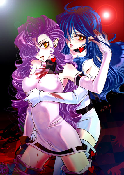 背景をもっと凄惨な現場にしたかったのですが、自粛。